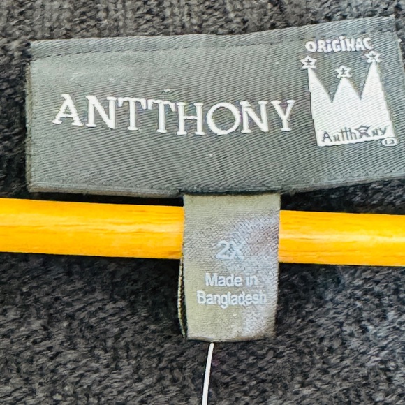 NWT Black Long Stylish Cardigan Great for Dresses Plus Size 2X - Picture 6 of 10